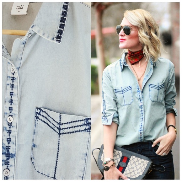 cabi denim shirt